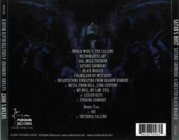 CD Satan's Host: Satanic Grimoire: A Greater Black Magick  258880