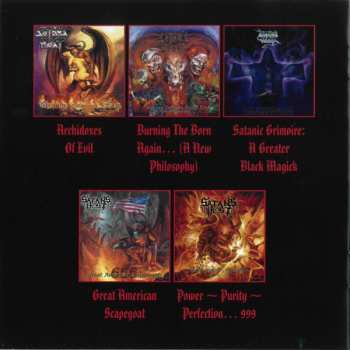 5CD/Box Set Satan's Host: Burning In Their Purity - The Elixir Era 6145