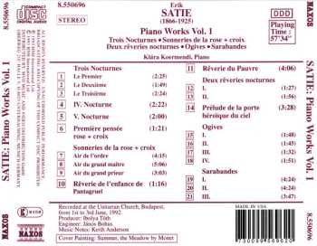 CD Erik Satie: Piano Works Vol. 1