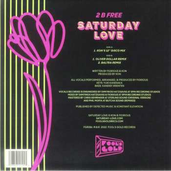 LP Saturday Love: 2 B Free 493810