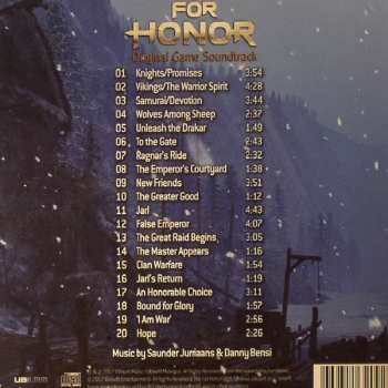 CD Saunder Jurriaans: For Honor (Original Game Soundtrack) 261342