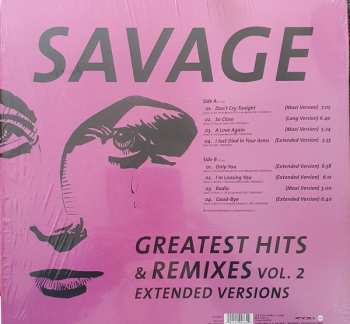 LP Savage: Greatest Hits & Remixes Vol. 2 64529