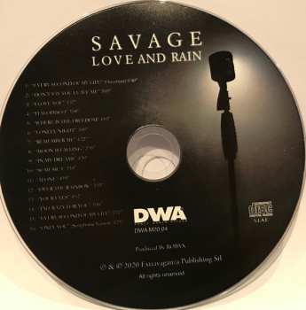 CD Savage: Love And Rain 370623