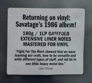 LP Savatage: Fight For The Rock 399327