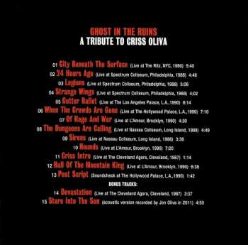 CD Savatage: Ghost In The Ruins - A Tribute To Criss Oliva DIGI 13995
