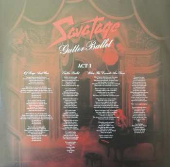 LP/EP Savatage: Gutter Ballet LTD | CLR 403630
