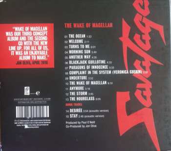 CD Savatage: The Wake Of Magellan DIGI 391366