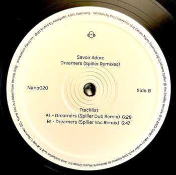 Album Savoir Adore: Dreamers (Spiller Remixes)