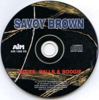 CD Savoy Brown: Blues, Balls & Boogie 125482