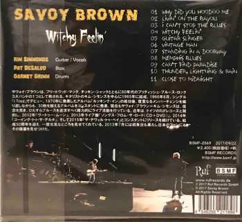 CD Savoy Brown: Witchy Feelin'