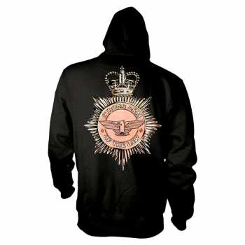 Merch Saxon: Mikina Se Zipem Strong Arm Of The Law XL
