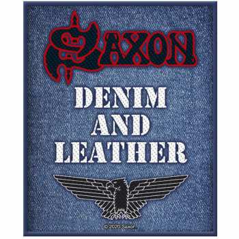 Merch Saxon: Nášivka Denim & Leather