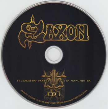 2CD Saxon: St. George's Day Sacrifice Live In Manchester 181569