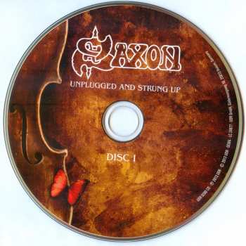 2CD Saxon: Unplugged And Strung Up 38177