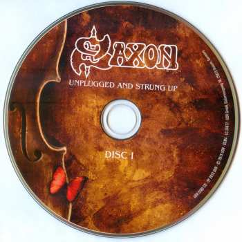 2CD Saxon: Unplugged And Strung Up
