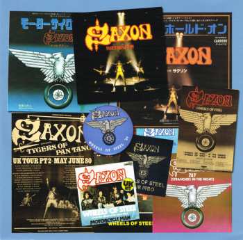 LP Saxon: Wheels Of Steel LTD | CLR 40063