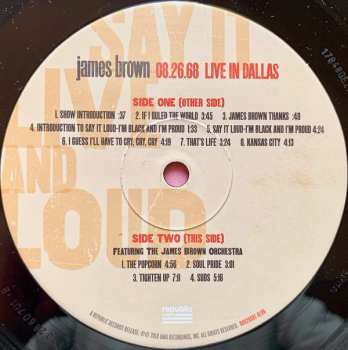 2LP James Brown: Say It Live And Loud (08.26.68 Live In Dallas) 31555
