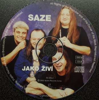 CD Saze: Jako Živí 52064