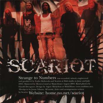 CD Scariot: Strange To Numbers 273578