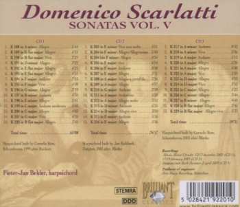 3CD Domenico Scarlatti: Sonatas K 188 - 229 424740