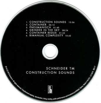 CD Schneider TM: Construction Sounds 518655