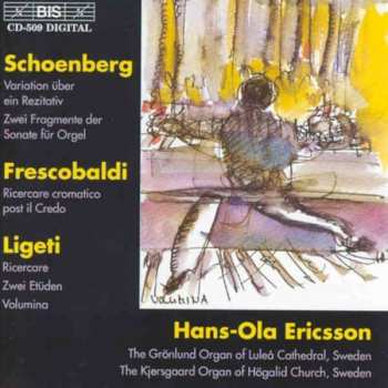 CD Arnold Schoenberg: Organ Music 400603