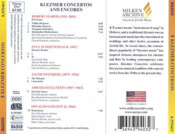 CD Paul Schoenfield: Klezmer Concertos and Encores 394397