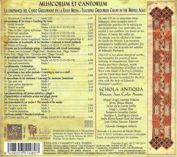 CD Schola Antiqua: Musicorum Et Cantorum - La enseñanza del Canto Gregoriano en la Edad Media 286427