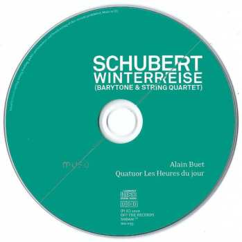 CD Franz Schubert: Winterreise (Barytone & String Quartet) 455758
