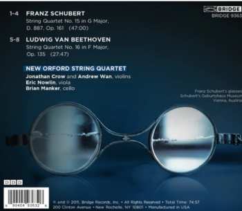 CD Franz Schubert: Quartet In G Major, D. 887; Quartet In F Major, Op. 135 475109