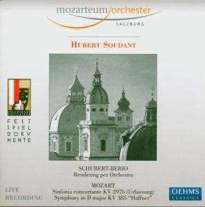 CD Franz Schubert: Rendering Per Orchestra / Sinfonia Concertante KV 297b (Urfassung) / Symphony In D Major KV 385 “Haffner” 437941