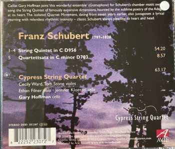 CD Franz Schubert: String Quintet D.956 / Quartettsatz, D.703 474583