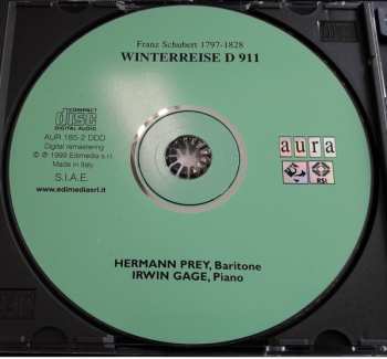 CD Franz Schubert: Winterreise D 911 455806