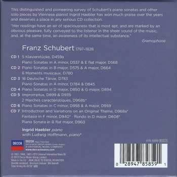 7CD/Box Set Franz Schubert: Piano Sonatas - Impromptus Moments Musicaux 524583