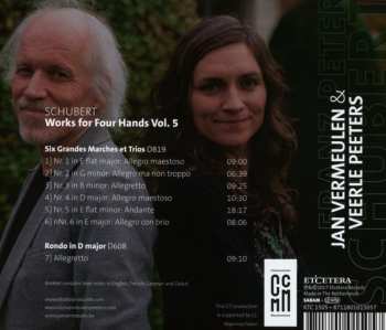 CD Franz Schubert: Works For Four Hands Vol. 5 425838