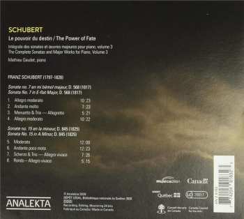 CD Franz Schubert: La Force Du Destin / The Power Of Fate 446793