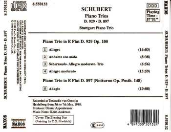 CD Franz Schubert: Schubert Piano Trios D. 929 - D. 897 473500