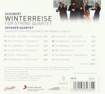 CD Franz Schubert: Winterreise For String Quartet DIGI 472925