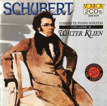 Franz Schubert: Complete Piano Sonatas, Volume 2