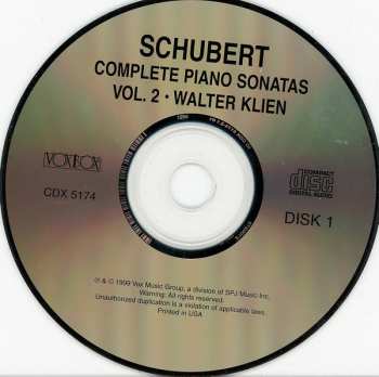 2CD Franz Schubert: Complete Piano Sonatas, Volume 2 452748
