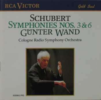 Album Schubert / Wand: Syms Nos 3 & 6
