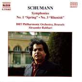 Robert Schumann: Symphonies No.1 "Spring - No. 3 "Rhenish"