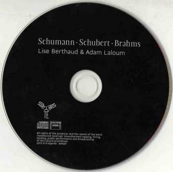 CD Robert Schumann: Schumann, Schubert, Brahms 533991