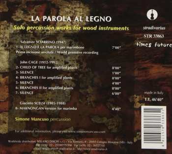 CD Salvatore Sciarrino: La Parola Al Legno 395053