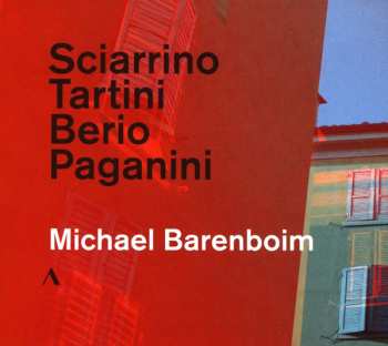 Album Salvatore Sciarrino: Sciarrino, Tartini, Berio, Paganini