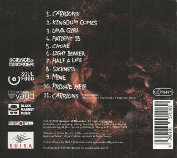 CD Science Of Disorder: Private Hell DIGI 28800