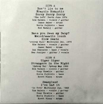 2LP The Scientists: Rubber Never Sleeps LTD