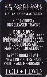 CD/DVD Scorpions: Blackout DLX | DIGI