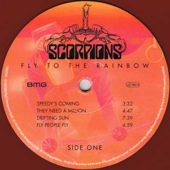 LP Scorpions: Fly To The Rainbow CLR 444502