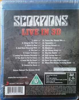 Blu-ray Scorpions: Live In 3D (Get Your Sting & Blackout) 13969